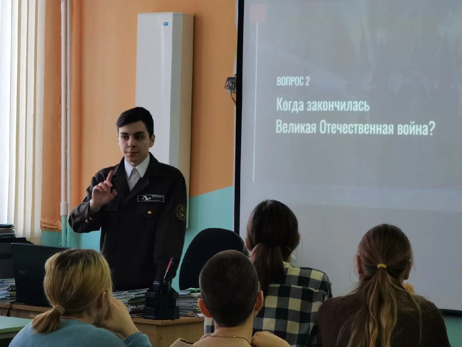 Бойцы поискового отряда передадут ровесникам знания о Великой Отечественной войне Бойцы поискового отряда передадут ровесникам знания о Великой Отечественной войне