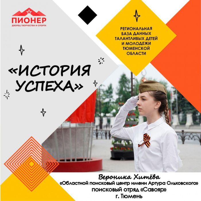 «История успеха» Вероники Хитёвой «История успеха» Вероники Хитёвой