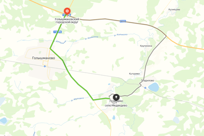 Карта маршрута - Лучик Аван